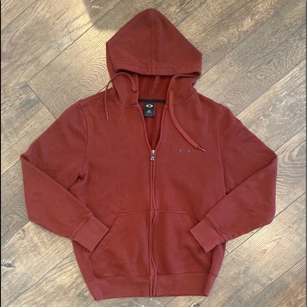 Oakley zip up hoodie